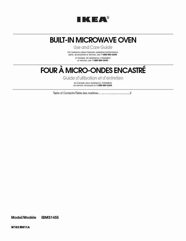 IKEA Microwave Oven IBMS1455-page_pdf